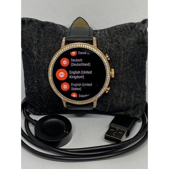 Fossil Gen 4 Authentic Digital Dial Smart Watch Custom Band FTW6011 LT441